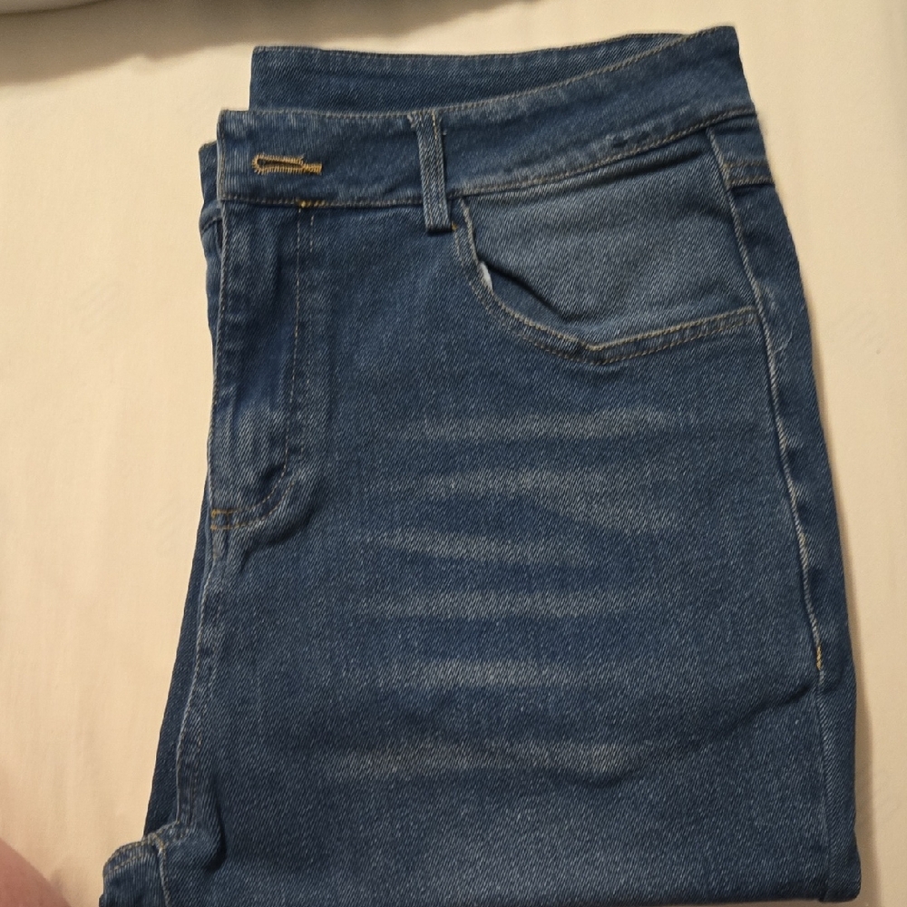 Denim Blue Straight Leg Women's Jeans